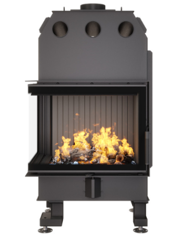 Insert de cheminée SAVEN Energy 65 x 50 x 47 L Noir (14,5 kW) ECO
