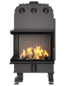 Lareira de encastrar SAVEN Energy 65 x 50 x 47 L Preta (14,5 kW) ECO
