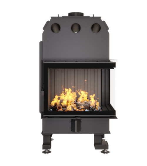 Inserto de chimenea SAVEN Energy 65 x 50 x 47 R Negro (14,5 kW) ECO