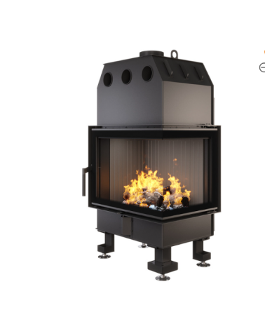 Insert de cheminée SAVEN Energy 65 x 50 x 47 R Noir (14,5 kW) ECO