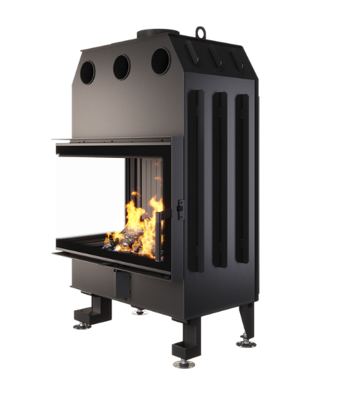 Insert de cheminée SAVEN Energy 75x50x47L Noir (15,1 kW) ECO