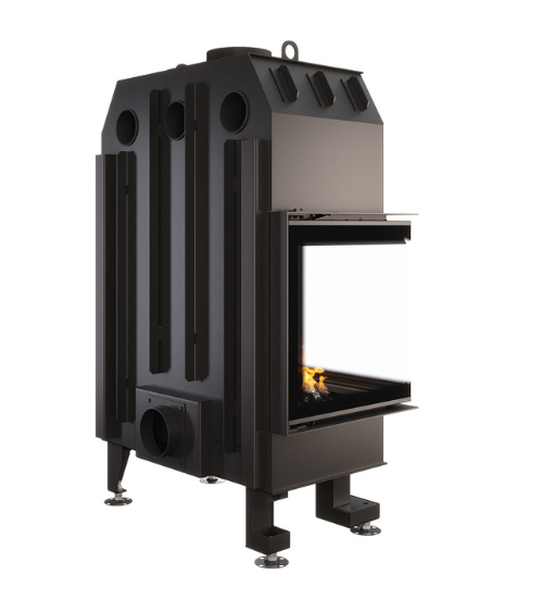 Insert de cheminée SAVEN Energy 75x50x47L Noir (15,1 kW) ECO