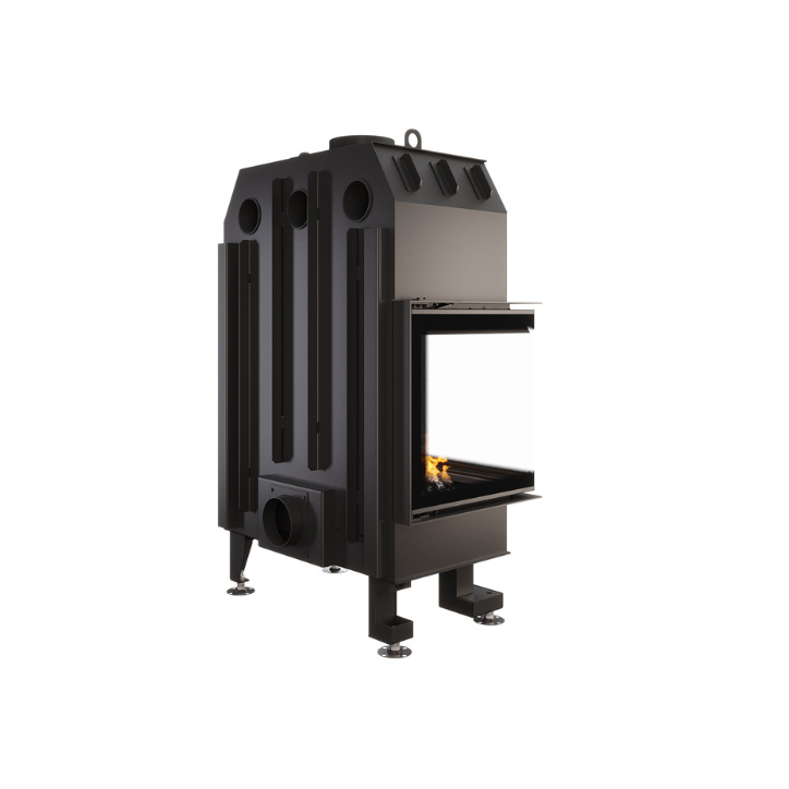 Insert de cheminée SAVEN Energy 75x50x47L Noir (15,1 kW) ECO