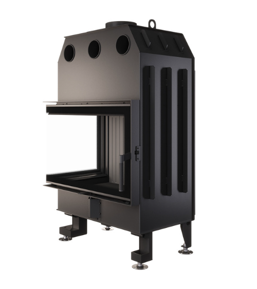 Insert de cheminée SAVEN Energy 75x50x47L Noir (15,1 kW) ECO