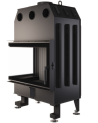 Insert de cheminée SAVEN Energy 75x50x47L Noir (15,1 kW) ECO