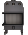 Insert de cheminée SAVEN Energy 75x50x47L Noir (15,1 kW) ECO