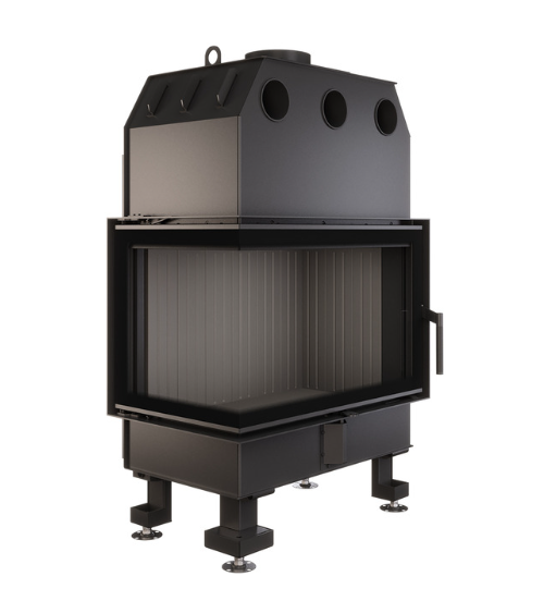 Insert de cheminée SAVEN Energy 75x50x47L Noir (15,1 kW) ECO