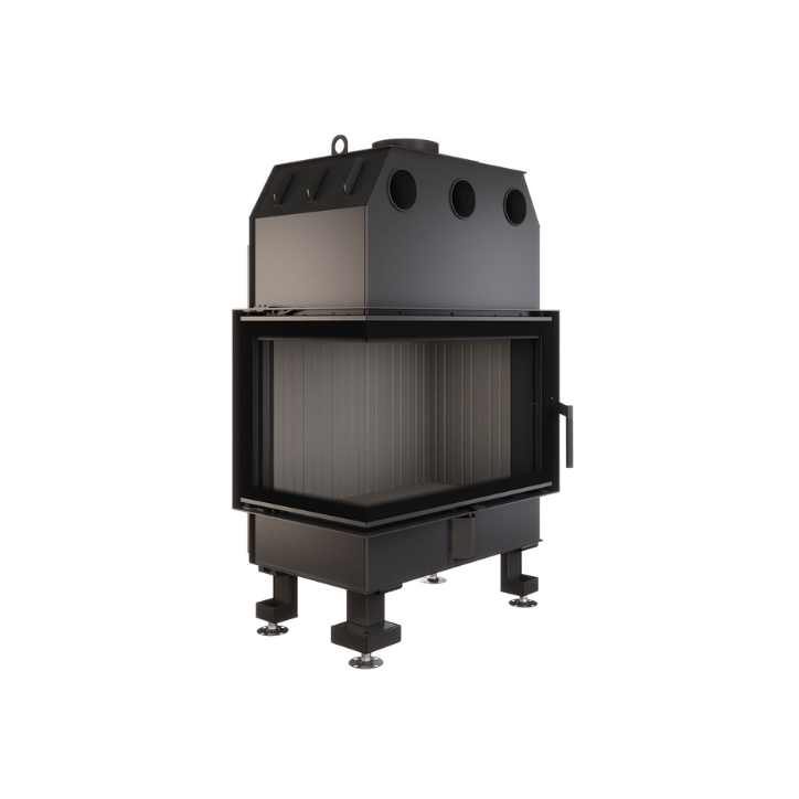 Insert de cheminée SAVEN Energy 75x50x47L Noir (15,1 kW) ECO