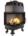 Insert de cheminée SAVEN Energy 75x50x47L Noir (15,1 kW) ECO