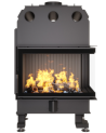 Inserto per camino SAVEN Energy 75x50x47l nero (15,1 kW) ECO