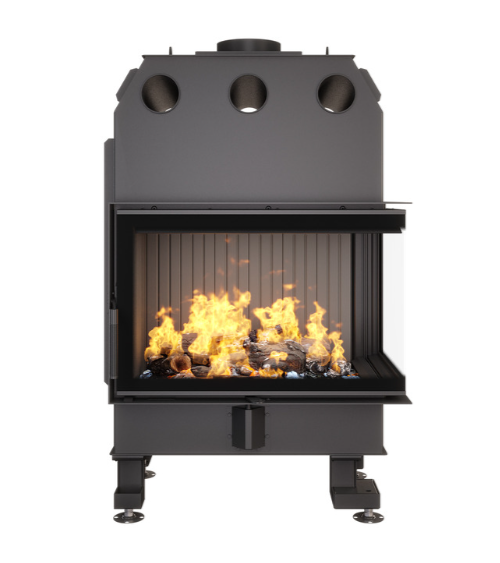 Insert de cheminée SAVEN Energy 75x50x47L Noir (15,1 kW) ECO