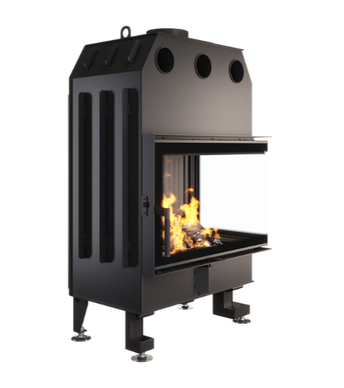 kopie van SAVEN Energy inbouwhaard 75x50x47L Zwart (15,1 kW) ECO
