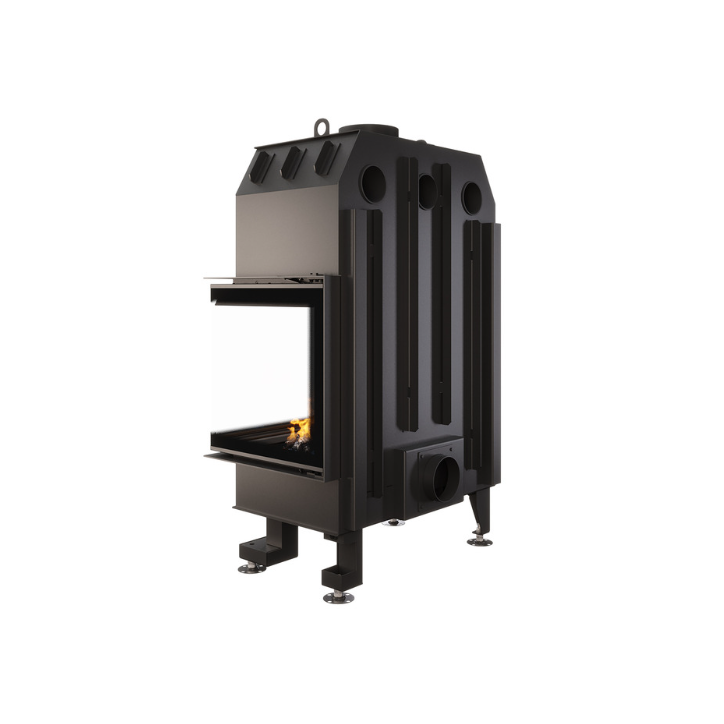 Insert de cheminée SAVEN Energy 75x50x47L Noir (15,1 kW) ECO