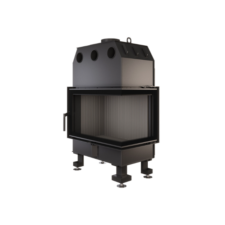 Insert de cheminée SAVEN Energy 75x50x47L Noir (15,1 kW) ECO