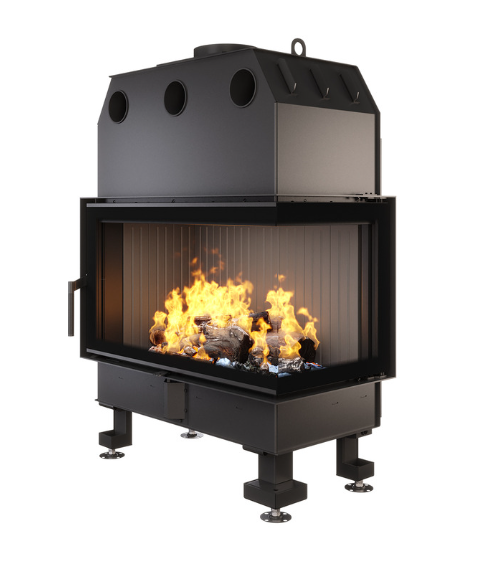 Inserto de chimenea SAVEN Energy 85x50x47R negro (17,0 kW) ECO