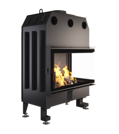 Insert de cheminée SAVEN Energy 85x50x47R Noir (17,0 kW) ECO