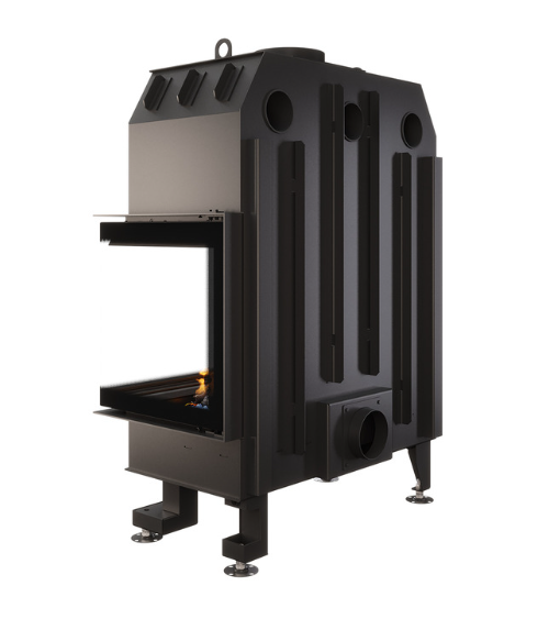 Insert de cheminée SAVEN Energy 85x50x47R Noir (17,0 kW) ECO
