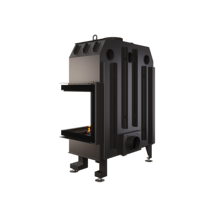 Inserto de chimenea SAVEN Energy 85x50x47R negro (17,0 kW) ECO