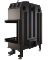 Insert de cheminée SAVEN Energy 85x50x47R Noir (17,0 kW) ECO
