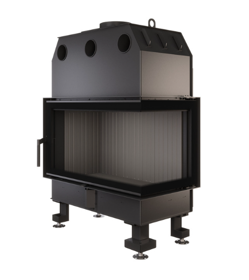 Insert de cheminée SAVEN Energy 85x50x47R Noir (17,0 kW) ECO
