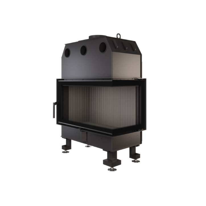 Insert de cheminée SAVEN Energy 85x50x47R Noir (17,0 kW) ECO