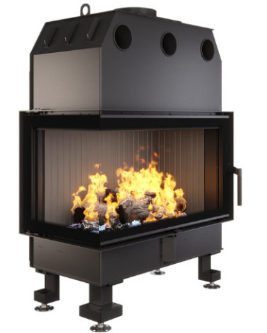 Insert de cheminée SAVEN Energy 85 x 50 x 47 L Noir (17,0 kW) ECO