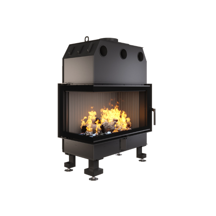 Insert de cheminée SAVEN Energy 85 x 50 x 47 L Noir (17,0 kW) ECO