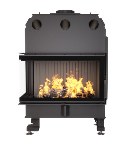 Inserto de chimenea SAVEN Energy 85x50x47L negro (17,0 kW) ECO
