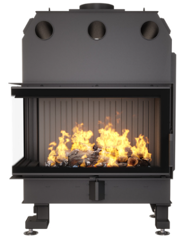 Insert de cheminée SAVEN Energy 85 x 50 x 47 L Noir (17,0 kW) ECO