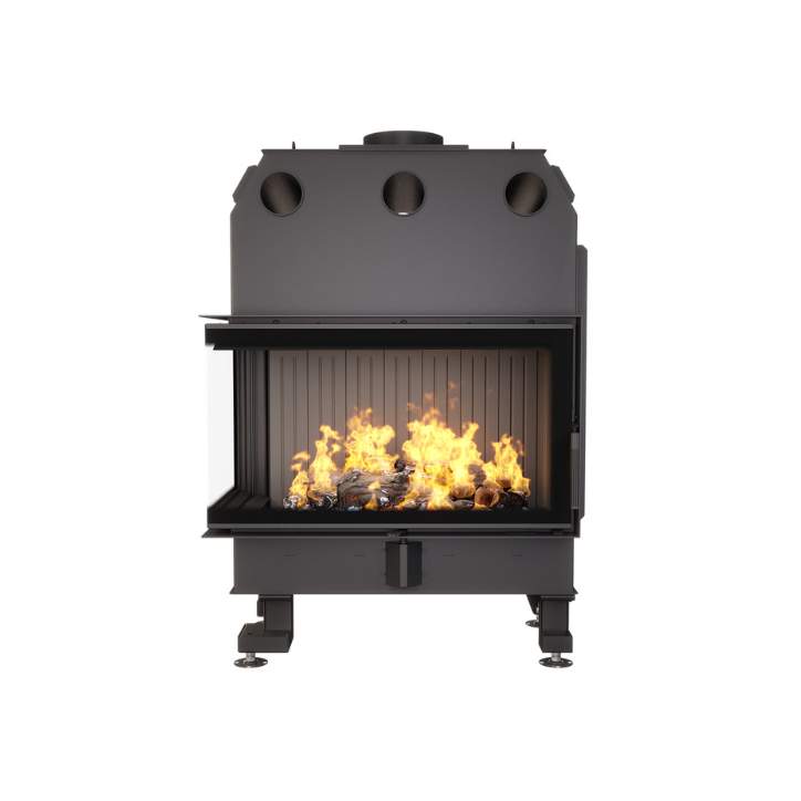 Inserto de chimenea SAVEN Energy 85x50x47L negro (17,0 kW) ECO