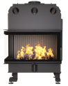 Inserto de chimenea SAVEN Energy 85x50x47L negro (17,0 kW) ECO