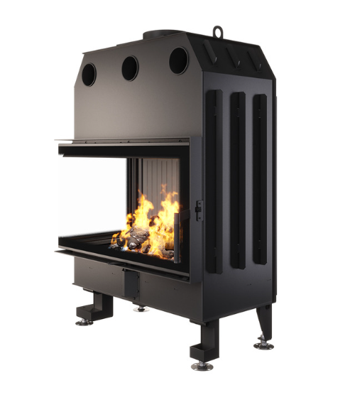 Inserto per camino SAVEN Energy 85x50x47L nero (17,0 kW) ECO