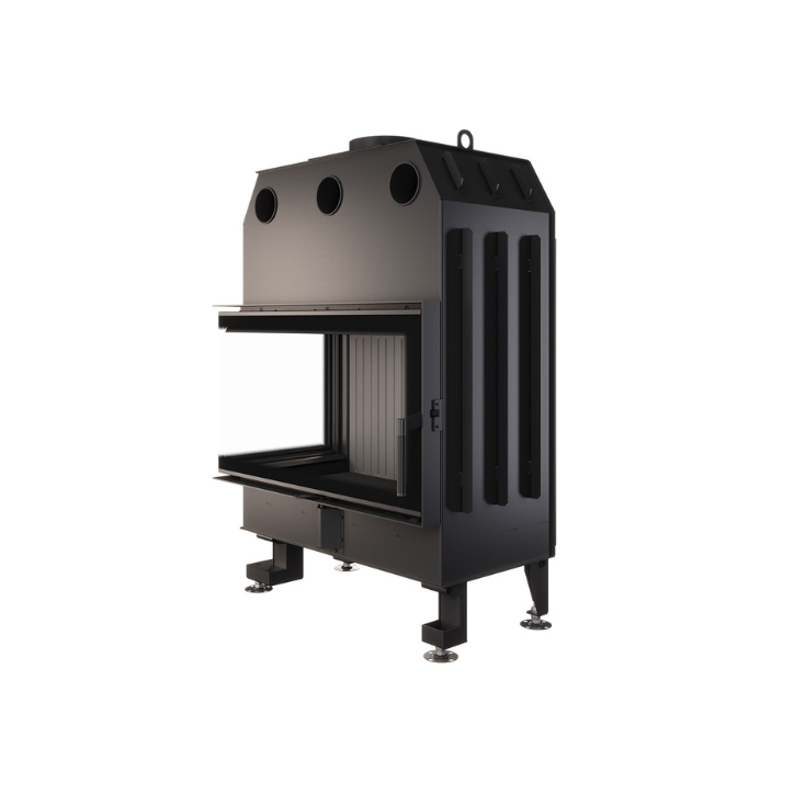 Inserto de chimenea SAVEN Energy 85x50x47L negro (17,0 kW) ECO