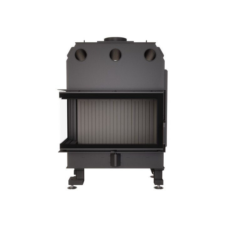 Inserção de lareira SAVEN Energy 85x50x47L preta (17,0 kW) ECO