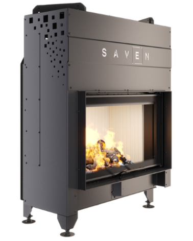 Insert de cheminée SAVEN Energy Up 80x50 (17,0 kW) ECO