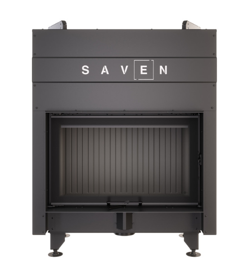 Insert de cheminée SAVEN Energy Up 80x50 Noir (17,0 kW) ECO