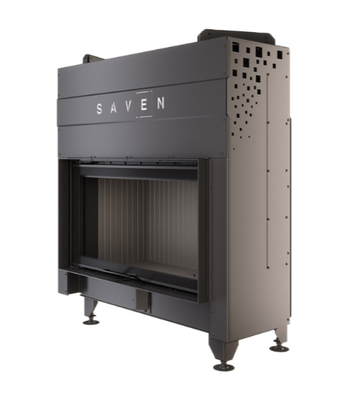 Insert de cheminée SAVEN Energy Up 90x50 Noir (19,0 kW) ECO