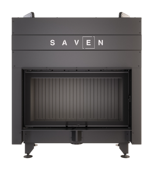 Insert de cheminée SAVEN Energy Up 90x50 Noir (19,0 kW) ECO