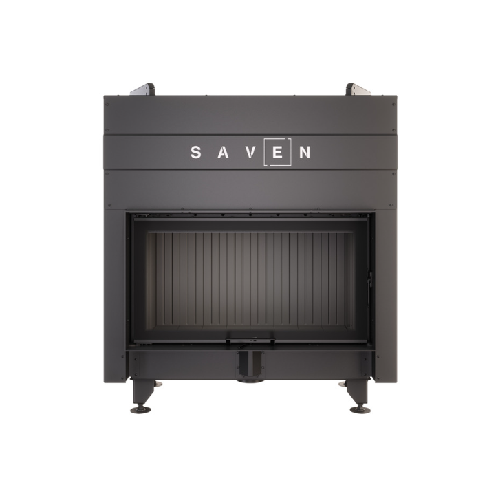 Inserto de chimenea SAVEN Energy Up 90x50 negro (19,0 kW) ECO