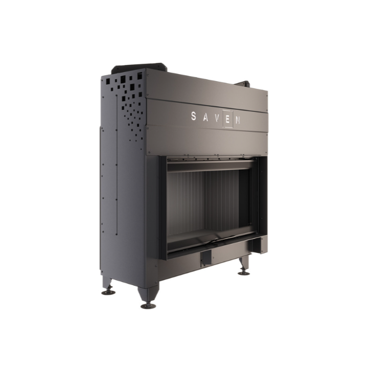 Insert de cheminée SAVEN Energy Up 90x50 Noir (19,0 kW) ECO