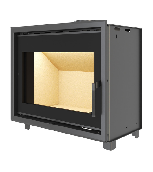 Poupe com o inserto de cassete para lareira ECO 70x62