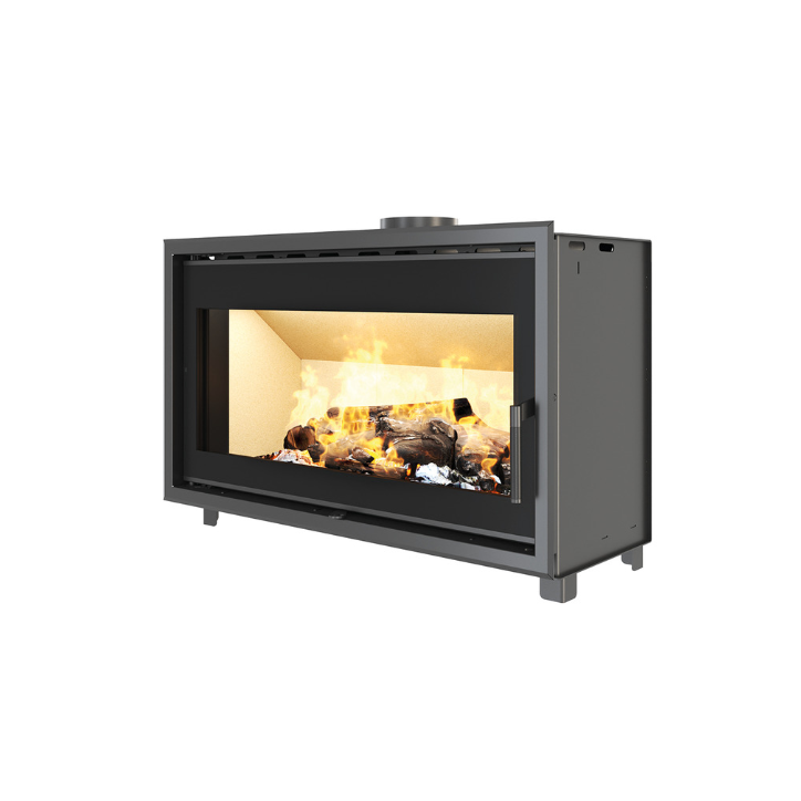 Insert de cassette pour cheminée SAVEN Into 100x62 ECO