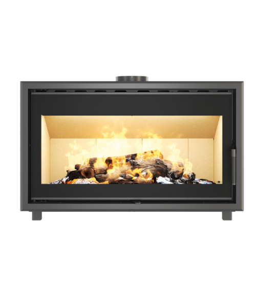 Insert de cassette pour cheminée SAVEN Into 100x62 ECO