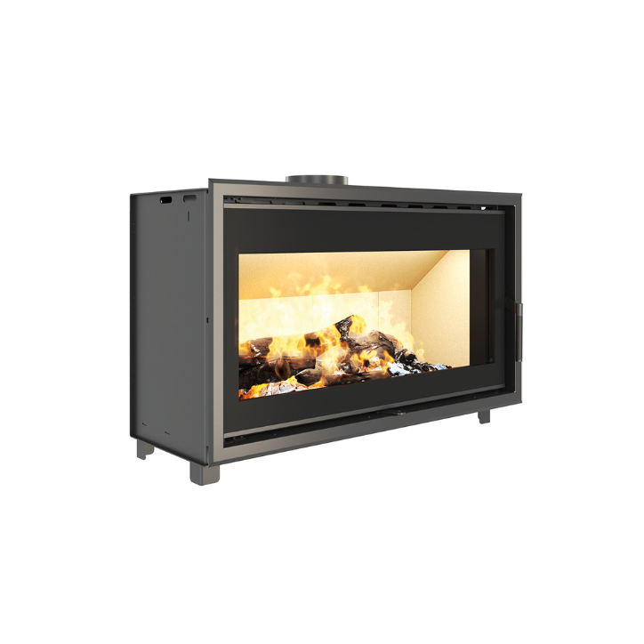 Insert de cassette pour cheminée SAVEN Into 100x62 ECO