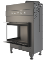 Insert de cheminée SAVEN Energy Up 75x50x47L Noir (15,1 kW) ECO