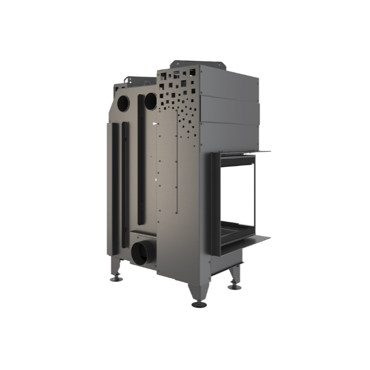 Lareira de encastrar SAVEN Energy Up 75x50x47L Preta (15,1 kW) ECO