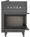 Inserto de chimenea SAVEN Energy Up 75x50x47R Negro (15,1 kW) ECO