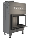 Lareira de encastrar SAVEN Energy Up 75x50x47R Preta (15,1 kW) ECO