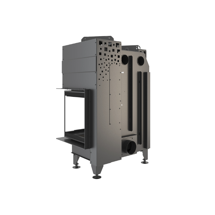 Insert de cheminée SAVEN Energy Up 75x50x47R Noir (15,1 kW) ECO
