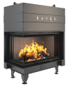 Insert de cheminée SAVEN Energy Up 85 x 50 x 47 L Noir (17,0 kW) ECO